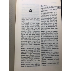Từ điển Anh Việt 2001 BÌA CỨNG mới 80% bẩn nhẹ Viện Ngôn ngữ học HPB2507 HỌC NGOẠI NGỮ 190498