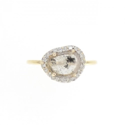 Nhẫn kim cương K10YG/K10WG 0.23CT 673147