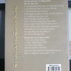 Sách Học Ngữ Pháp Tiếng Trung Thật Đơn Giản - TS. Trương Gia Quyền mới 90% 643284