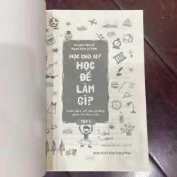 Học cho ai ? Học để làm gì ? Combo 2 tập . Cuốn sách gối đầu giường dành cho học sinh  1026720