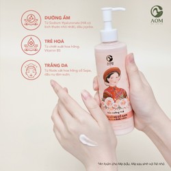 Sữa dưỡng thể hoa hồng cổ sapa AOM 82819