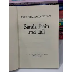 Sarah, Plain and Tall – Patricia MacLachlan 559609