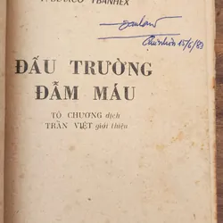 Tác phẩm VH Tây Ban Nha: ĐẤU TRƯỜNG ĐẪM MÁU (Blaxco Ibanhex) 732678