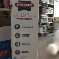 (Thanh lý chính hãng) Máy sưởi điện 3 bóng Halogen SUNHOUSE SHD 7016 ko gây khó thở khô da 66760