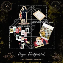 Chỉ Phụ Kiện: Postcard, Tag Cứng, Pos, Standee - Veil - Tập 1, 2, 3 + Quà 1tr - Fenspecial