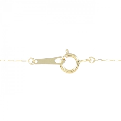 K18YG Solitaire Dây chuyền kim cương 0.05CT - Hàng hiệu Chính hãng 868617