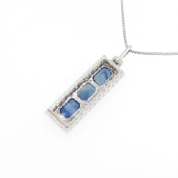 Dây chuyền Sapphire PT900/PT850 1.11CT - Hàng hiệu Chính hãng 857874