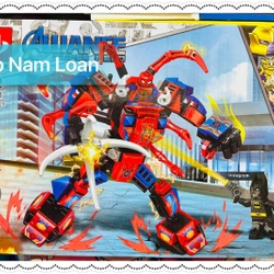 Đồ chơi lắp ráp F9014 Alliance Super Hero Spider man và Batman 270825