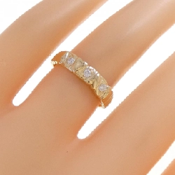 Nhẫn kim cương hình trái tim K18YG 0.08CT - Hàng hiệu chính hãng 854860