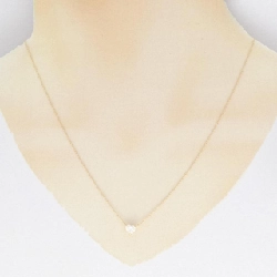 K18YG Dây chuyền kim cương 0.578CT I SI1 hình trái tim - Hàng hiệu Authentic 874882