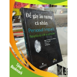 (TẶNG BOOKMARK) Để gây ấn tượng cá nhânRBK01/03