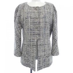 Jacket không cổ CHANEL P47737V35629