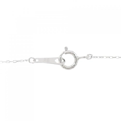 K18WG Ngôi sao Kim cương Dây chuyền 0.09CT - Hàng hiệu Chính hãng 862521