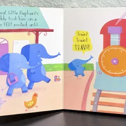 Board book Train! – Cuốn board book siêu cưng cho bé mê tàu hoả 927851