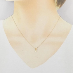 K18YG Dây chuyền kim cương 0.162CT - Hàng hiệu Authentic 859493