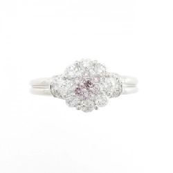 Nhẫn kim cương hồng PT900 hoa 0.12CT - Hàng hiệu Authentic 851621