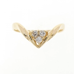 Nhẫn kim cương K18YG 0.10CT - Hàng hiệu Authentic 847304