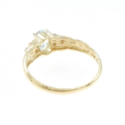 Nhẫn Blue Topaz K18YG - Hàng hiệu Chính hãng 853556