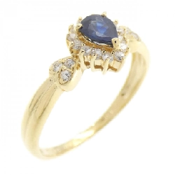 Nhẫn Sapphire K18YG 0.27CT