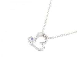 K10WG Dây chuyền hình trái tim Sapphire - Hàng hiệu Chính hãng 861262