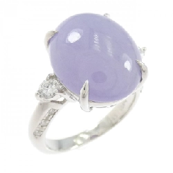 Nhẫn PT900 Ngọc Bích Tím 9.38CT - Hàng hiệu Chính hãng