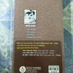 Thơ tuyển chọn ( song ngữ Việt - Pháp) 782679