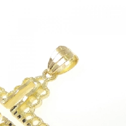 K18YG Mặt dây chuyền hình chữ thập - Hàng hiệu Chính hãng 864509