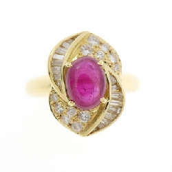 Nhẫn Ruby K18YG 1.069CT - Hàng hiệu Chính hãng 850872