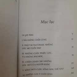 Bài giảng cuối cùng The last lecture. Randy Pausch 574164