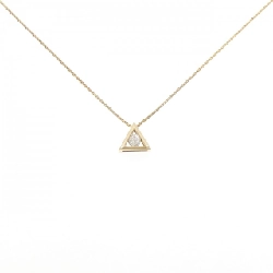 Dây chuyền kim cương K18YG 0.14CT - Hàng hiệu Chính hãng