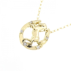 K18YG Dây chuyền kim cương 0.02CT - Hàng hiệu Chính hãng 866611