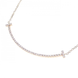 Tiffany T Smile Small Necklace - Hàng hiệu Authentic 842913