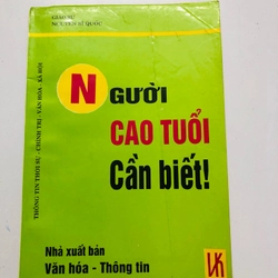 NGƯỜI CAO TUỔI CẦN BIẾT  - 192 trang, nxb: 1999
