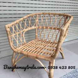 Ghế mây vuông tự nhiên phòng ngủ 689738