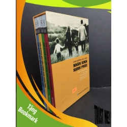 (TẶNG BOOKMARK) Box 4 cuốn con đường đạt đến nhân sinh hạnh phúc mới 70% bẩn nhẹ, rách hộp RBK1001 Tiến sĩ Thái Lễ Húc TÂM LÝ