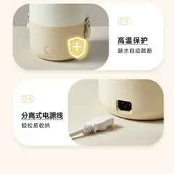 Hộp cơm điện giữ nhiệt Little Bear k thể thiếu đối với những người bận rộn, cho phép 740167