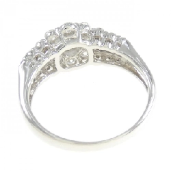 Nhẫn kim cương hoa PT900 0.502CT 666673