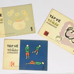 BỘ 3 TẬP - TẬP VẼ VÀ TÔ MÀU KIM ĐỒNG