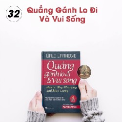 Sách - quảng gánh lo đi và vui sống