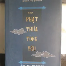 Sách Phật Thừa Tông Yếu Thái Hư Đại Sư biên soạn HT Thích Nhật Quang dịch