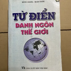 Từ điển danh ngôn thế giới 