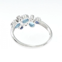 Nhẫn đá màu K10WG 666475