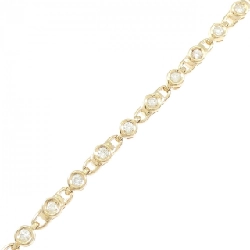 K18YG Vòng tay kim cương 1.00CT - Hàng hiệu Chính hãng