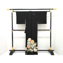 Áo kimono lưu tước với họa tiết vàng và thêu - Hàng hiệu Authentic 877891