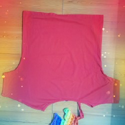 Áo croptop đỏ trẻ trung 15462