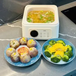 🍲 UNIE UE668 – Nồi lẩu hấp dung tích lớn 10L cho cả gia đình 735106