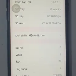 Iphone xs xám 256gb 689497