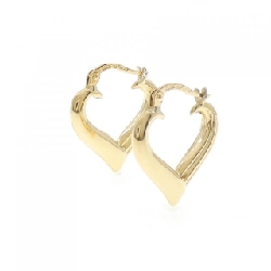 ウノアエレ 750YG Hình trái tim Bông tai - Hàng hiệu Chính hãng