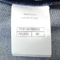 Áo khoác denim CHANEL LOOK12 P76746V68693 633459