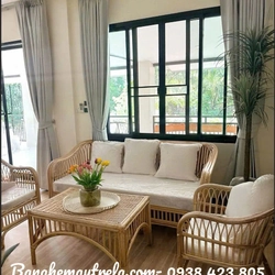 Sofa mây tự nhiên hiện đại phòng khách 495305